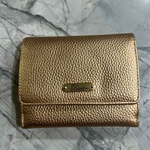 Rose gold Buxton wallet